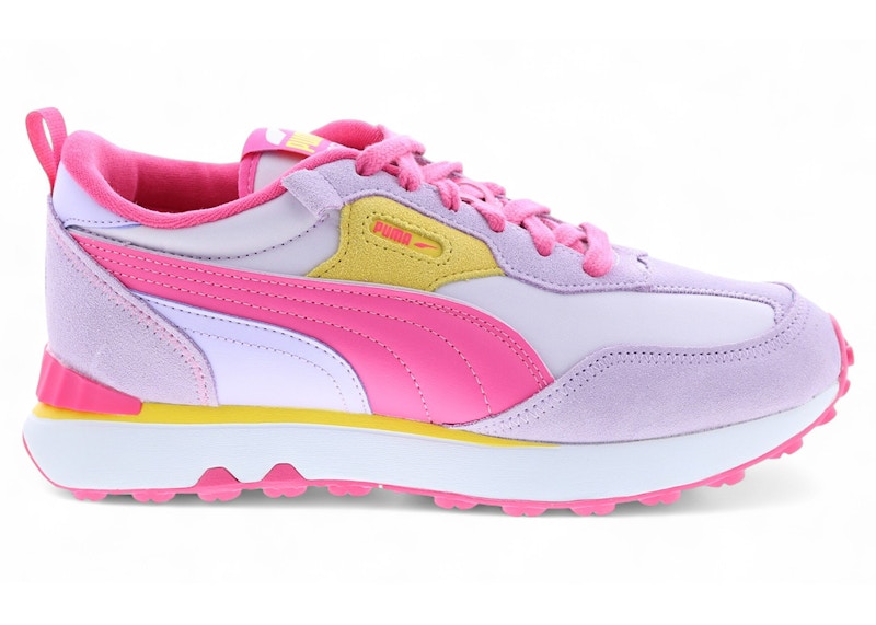 Pre-owned Puma Rider Fv Future Vintage (women's) Sneakers In Light Lavender/glowing Pink