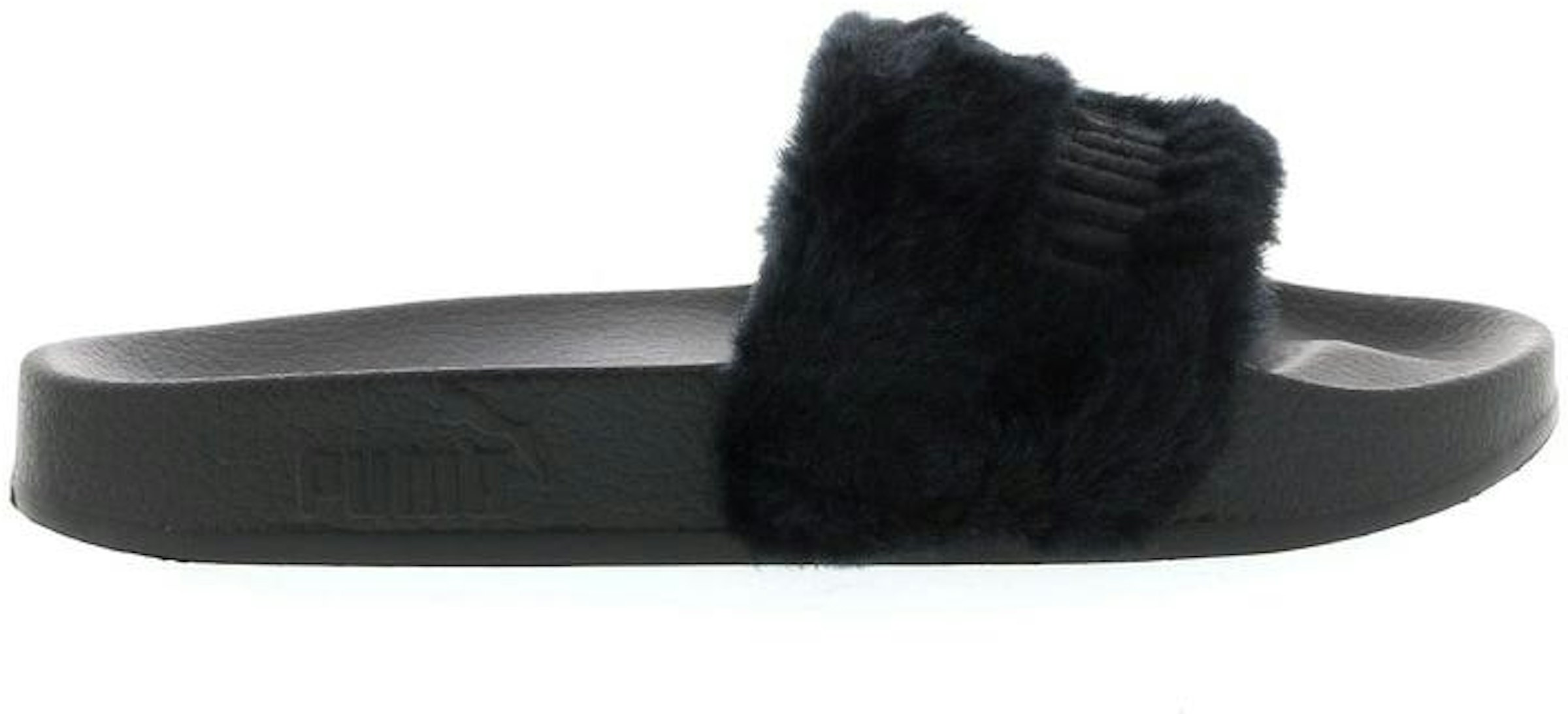 Lijken waterval Diverse Puma Fur Slide Fur Slide Black (Women's) - 362266-03 - US