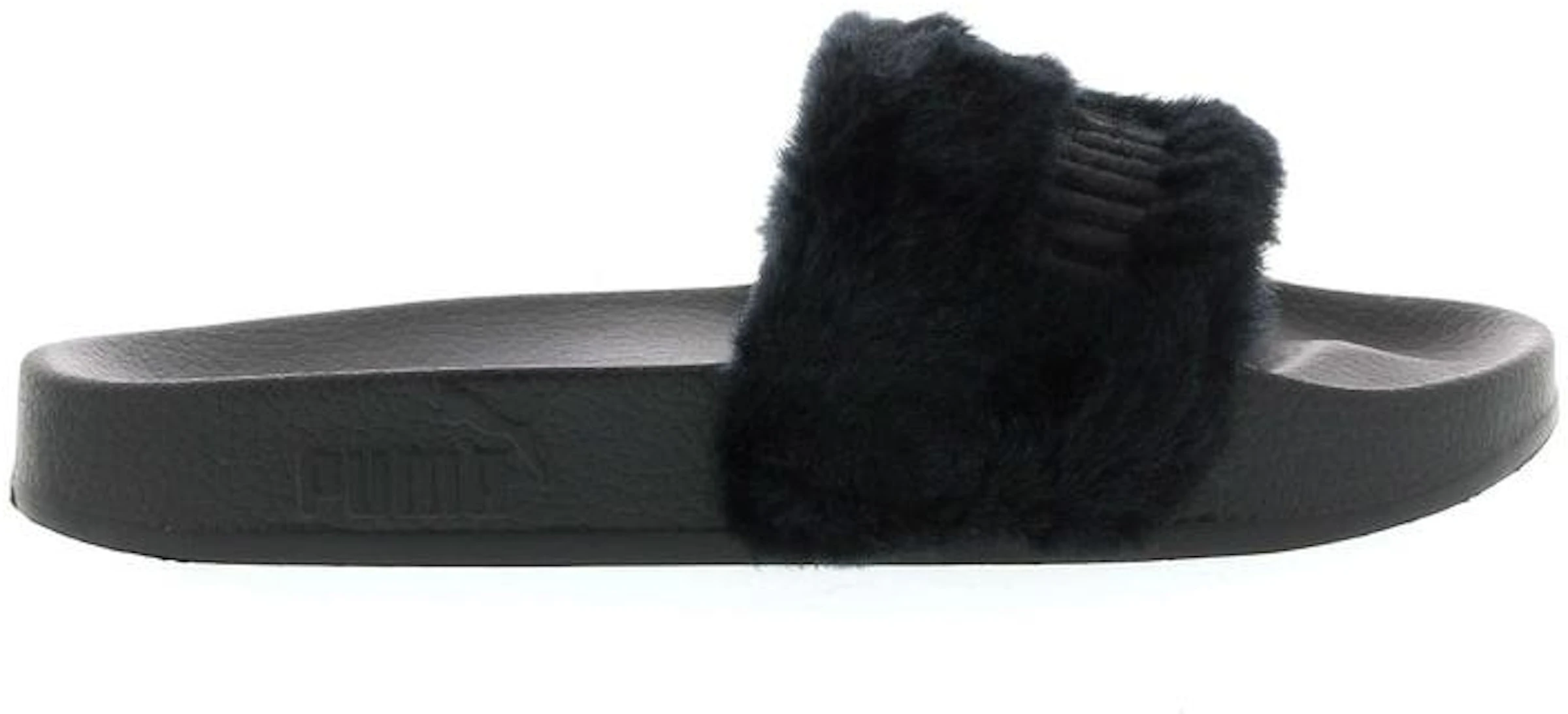 anchura doce moral Puma Fur Slide Fur Slide Black (W) - 362266-03 - ES