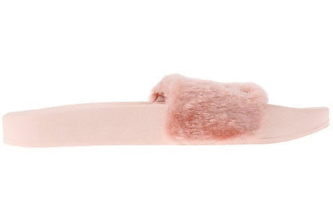 Puma Fur Slide Fur Slide Pink (Women's) 362266-04 US