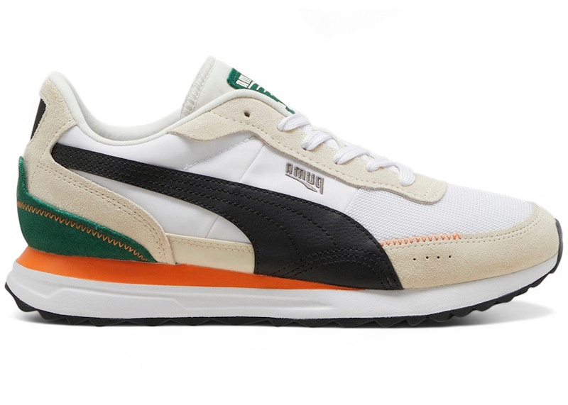 Puma Road Rider SD Warm White Orange Green メンズ - 397377