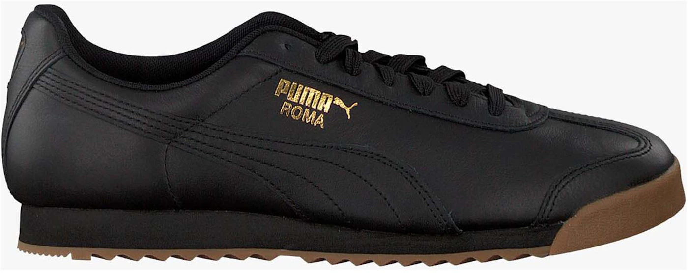 Puma Roma Classic Black Gum 366408-02 -