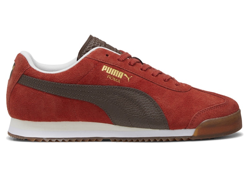 Puma Roma Suede Mars Red Espresso Brown