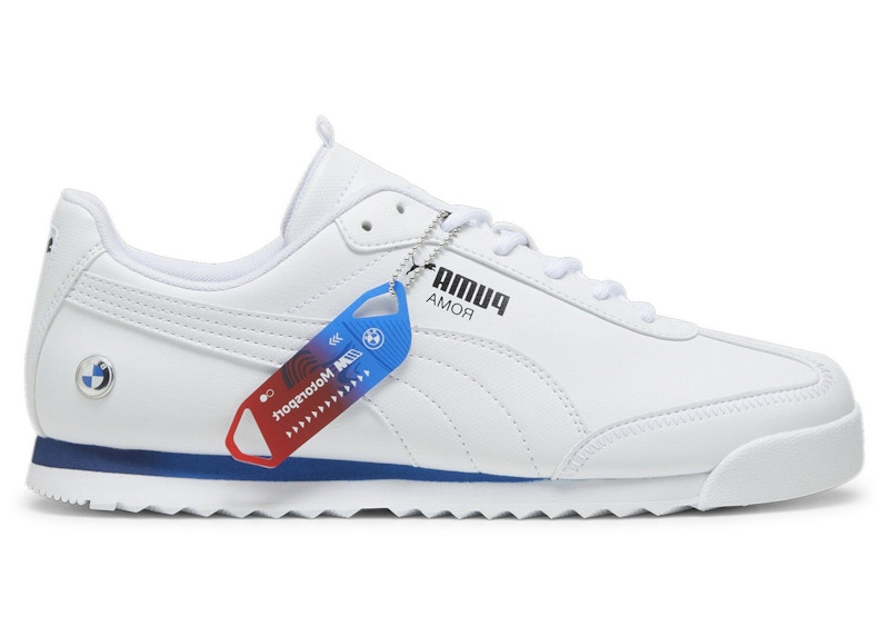 Puma Roma Via BMW Motorsport White Cool Cobalt Men's
