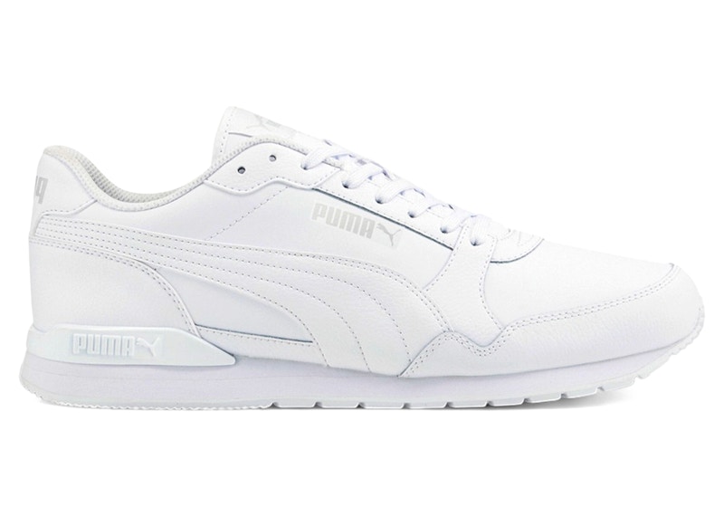 Puma ST Runner v3 Leather White Grey Violet