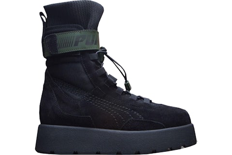 Puma Scuba Boot Rihanna Fenty Black Women s 367677 03 US