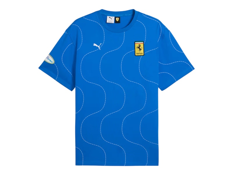 Puma Scuderia Ferrari HP Monza Tee Steer Blue