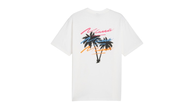 Puma Scuderia Ferrari Miami Graphic Crew Neck Short Sleeve T