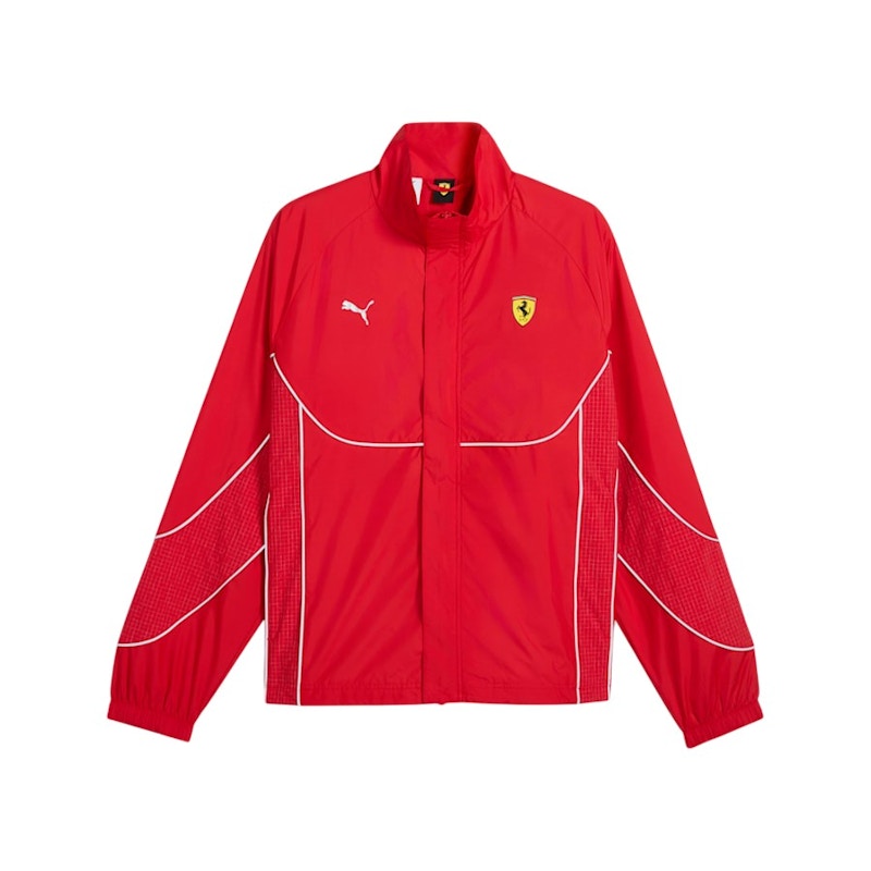 Men's Puma Scuderia Ferrari PumatechX Jacket in Rosso Corsa