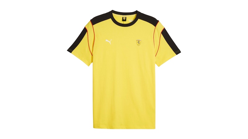 Puma Scuderia Ferrari Race MT7 T-shirt Yellow