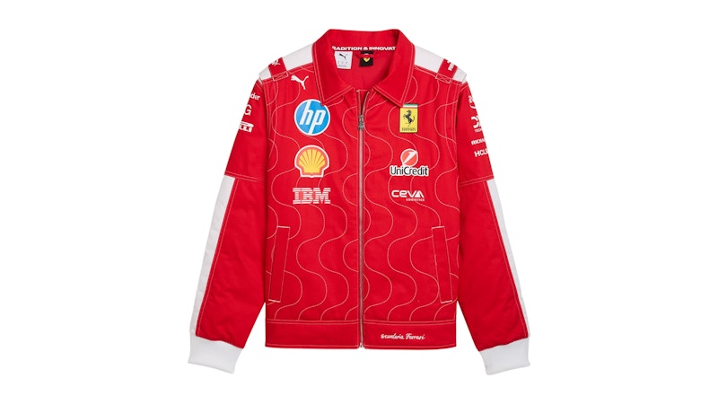 Ferrari 70周年記念 ジャケット M 赤 Puma x スクーデリア・フェラーリ® T7 オーバーサイズジャケット