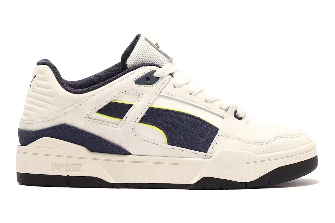 Click to view more detailed imagery on our partner's website Pre-owned Puma Slipstream Always On Worm White Parisian Night In Worm White/parisian Night/frosted Ivory