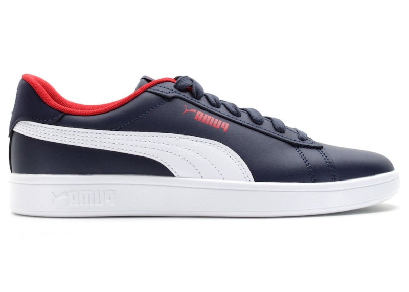 Puma Smash 3.0 L Navy White Red (GS)