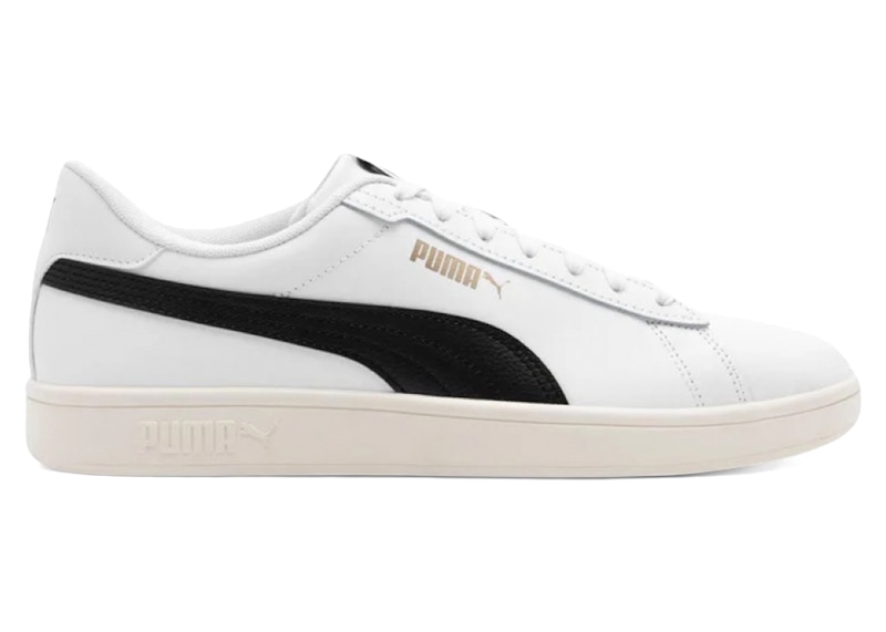 Puma Smash 3.0 L White Black Gold