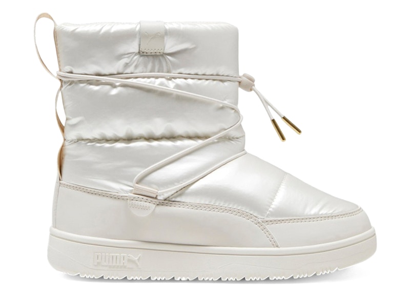 Puma Snowbae Patent Alpine Snow Frosted Ivory (Women's)