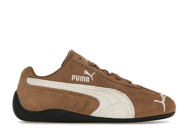 Pre-owned Puma Speedcat Archive (women's) Sneakers In Haute Coffee/frosted Ivory