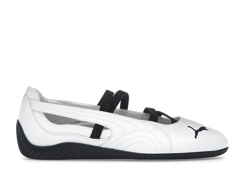 Pre-owned Puma Speedcat Ballet (women's) Sneakers In White/black