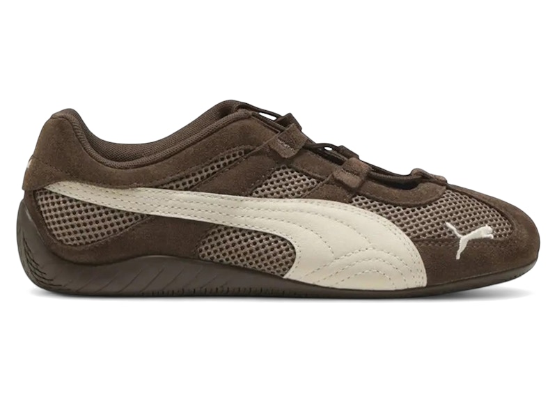 Pre-owned Puma Speedcat Go (women's) Sneakers In Chocolate/alpine Snow