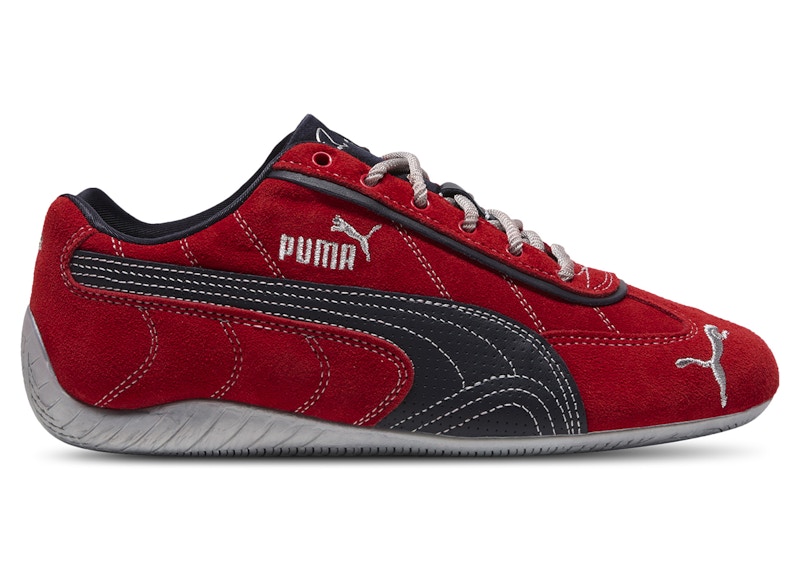 Pre-owned Puma Speedcat Laquan Smith (women's) Sneakers In For All Time Red/ Black In Multi