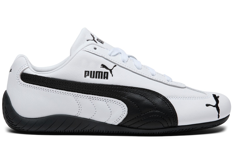 Puma Speedcat Leather White Black (Women's) - 403574-02 - JP Puma Speedcat Leather White Black (Women's) - 403574-02 - JP