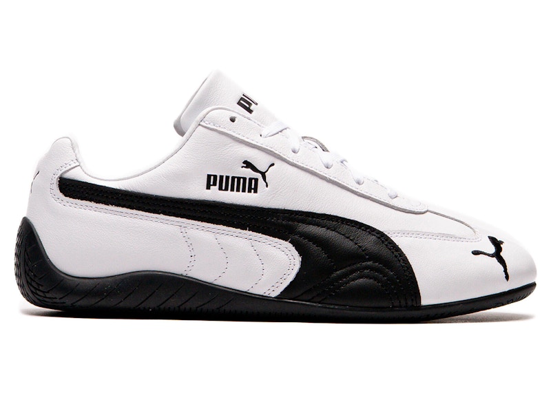 Puma Speedcat Leather White Black Men's - 401603-02 - US