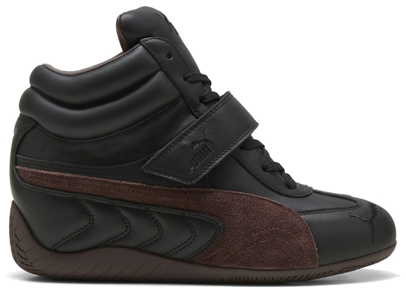 Puma Speedcat Wedge Black Chocolate Brown (Women's)