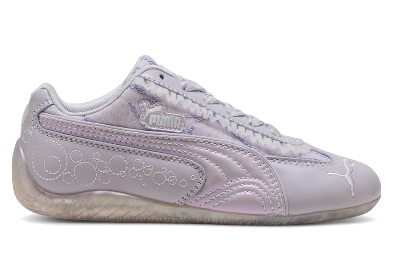 Pre-owned Puma Speedcat Wicked Goodness Sneakers In Lilac Crush/silver Mist/intense Lavender