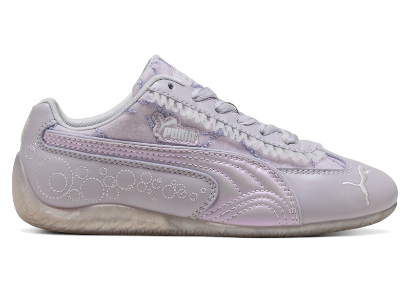 Pre-owned Puma Speedcat Wicked Goodness (women's) Sneakers In Lilac Crush/silver Mist/intense Lavender