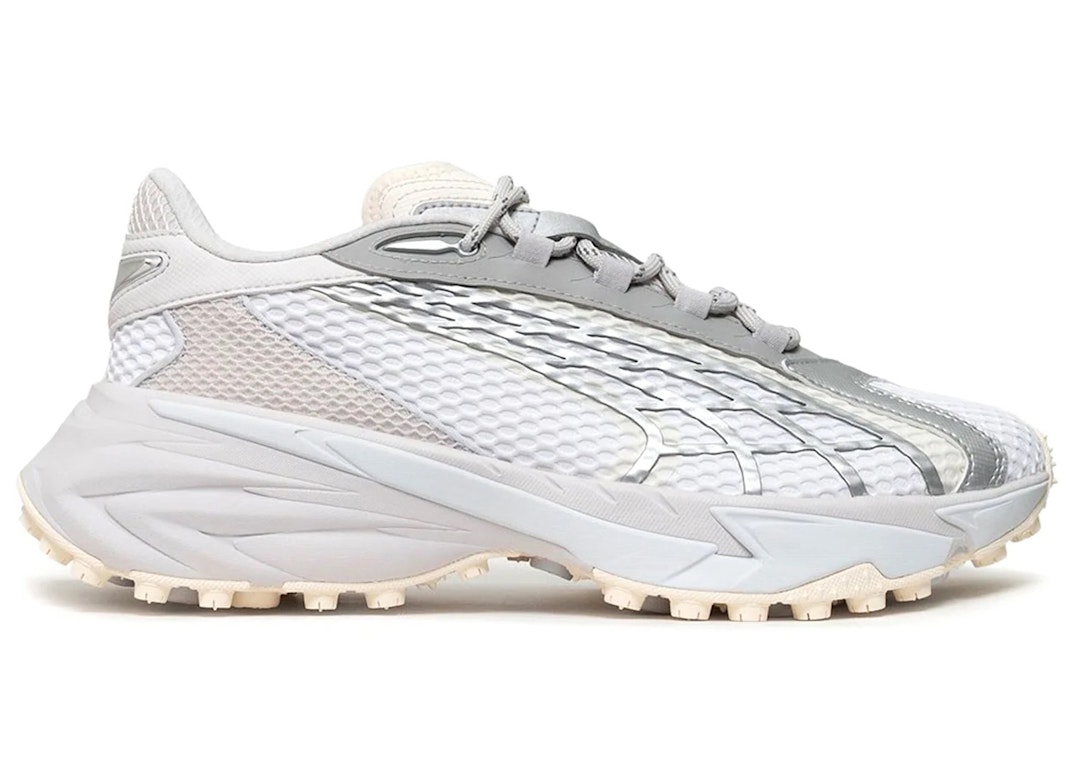 Pre-owned Puma Spirex Speed White Feather Gray In  White/feather Gray