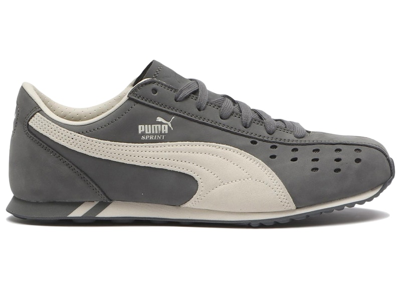Puma Sprint Nuback Grey Alpine Snow