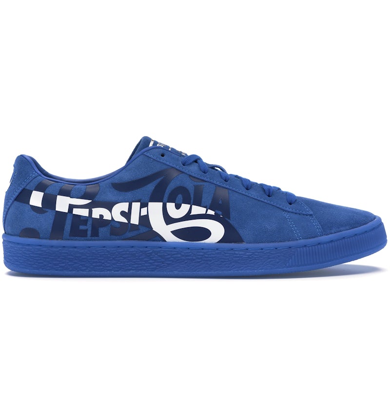 Sneakers Puma Pepsi Cola Shoes Puma Suede Pepsi Blue Men's 366332