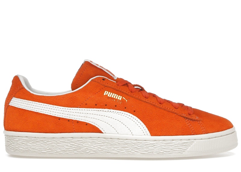 Puma Suede Charles F. Stead Orange Glo White