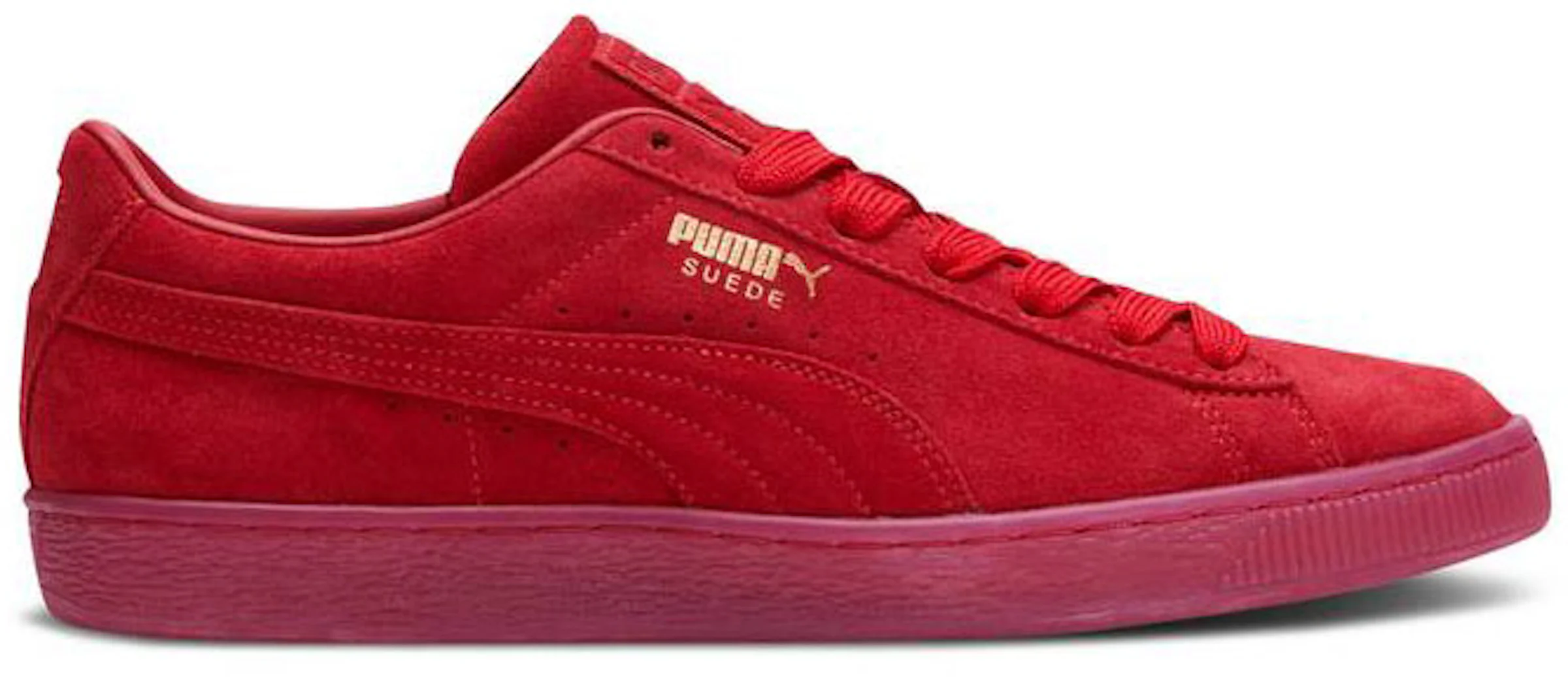 Puma Suede Classic Mono Gold Red Men's - 381468-01 - US
