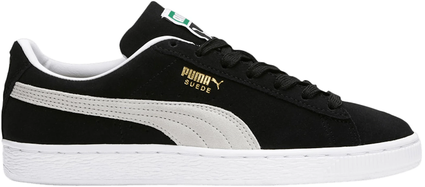 Puma Suede Classic - Womens - Black/White, Size 6.5