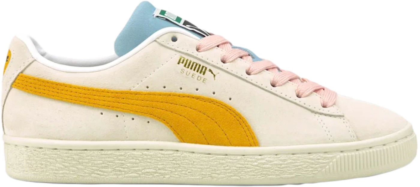 Puma Suede Classic XXI Glow - Yellow Men\'s US Ivory Mineral 374915-25 