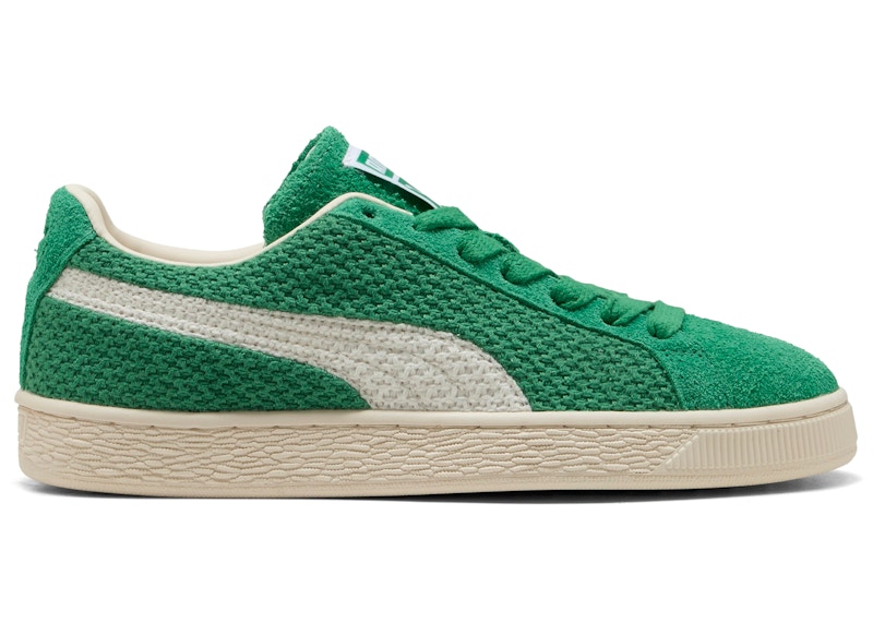 Puma Suede Crochet Archive Green White