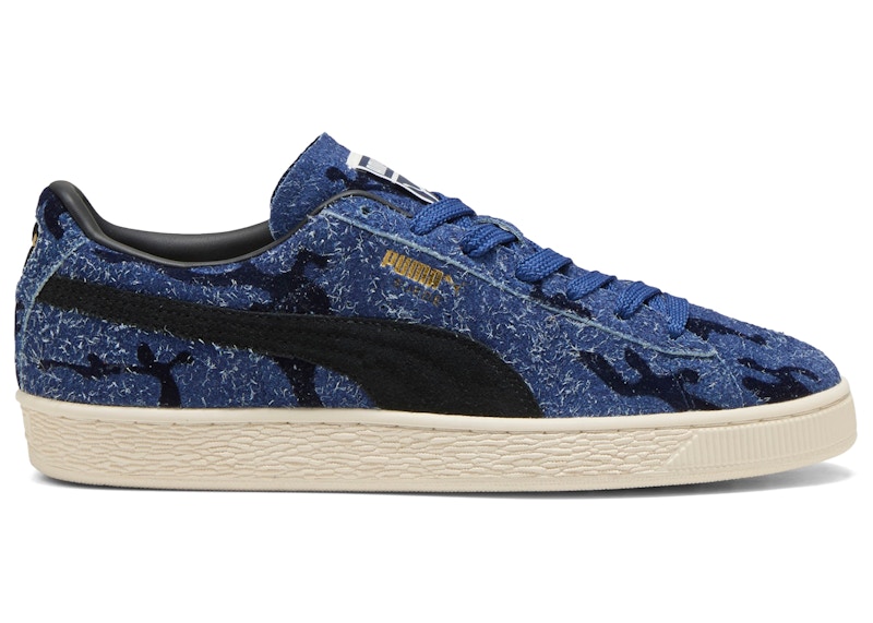Puma Suede Flock Blue Jewel Club Navy