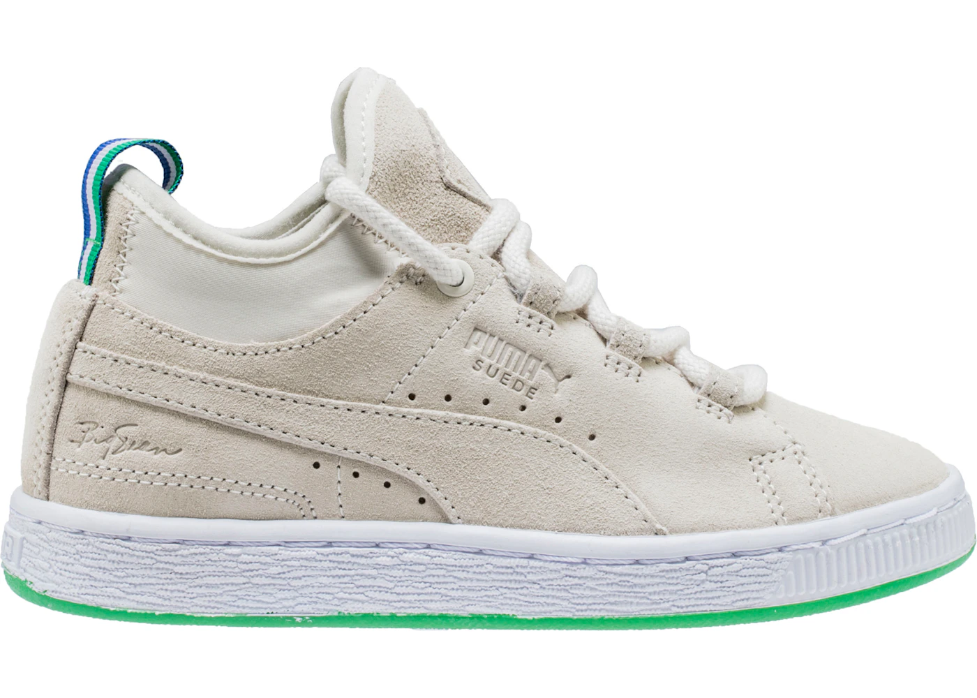 Puma Suede Mid Big Sean Whisper White PS Kids 366467 01 US