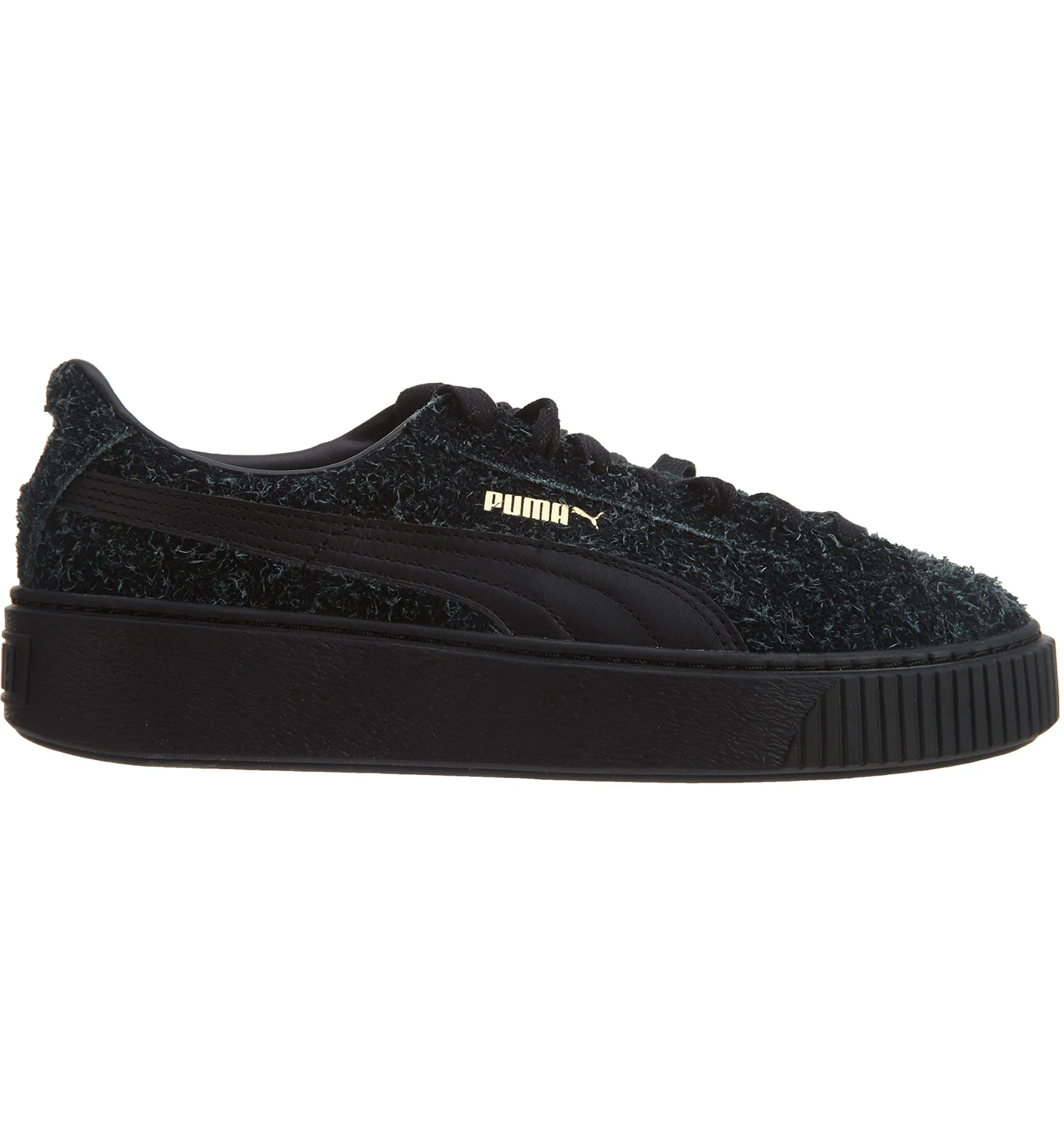 Puma suede platform dunkelrot Outlet