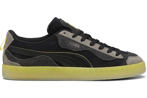 Puma Suede Scuderia Ferrari Trippy Noir Speed Jaune Homme Style