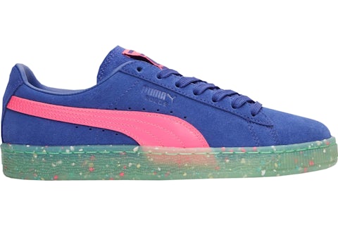 Puma suede bleu femme online