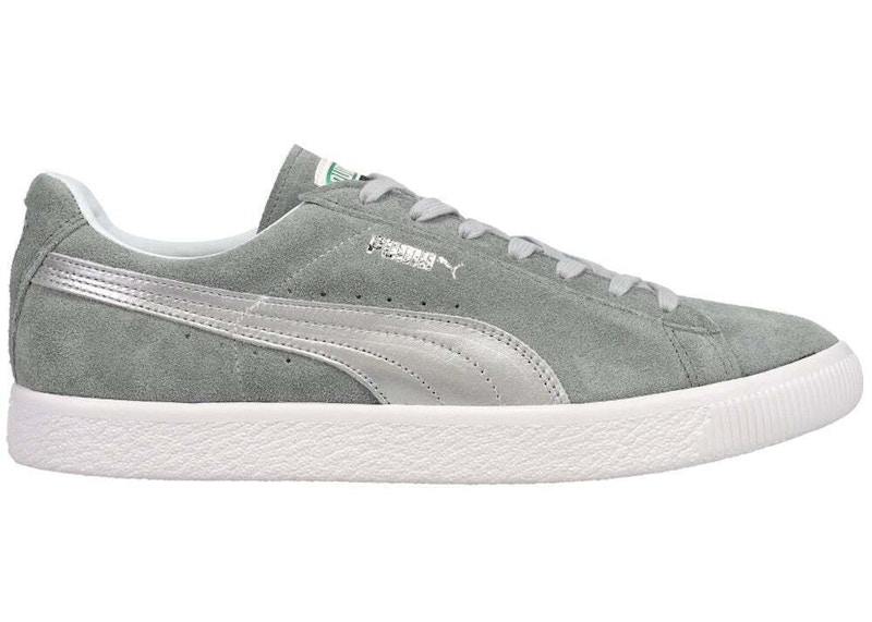 Puma suede silver new arrivals