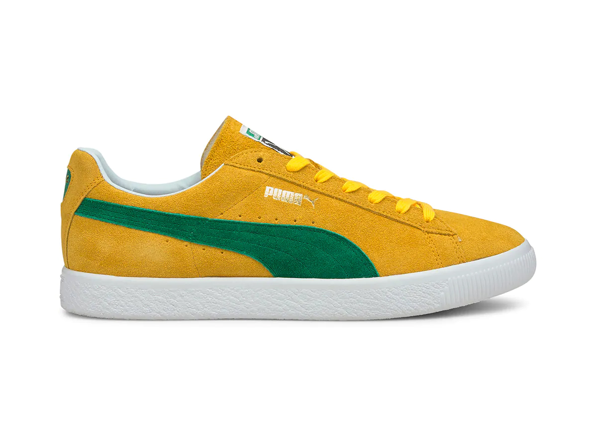 Puma Suede Vintage Made in Japan Spectra Yellow Amazon Green - 380537-03