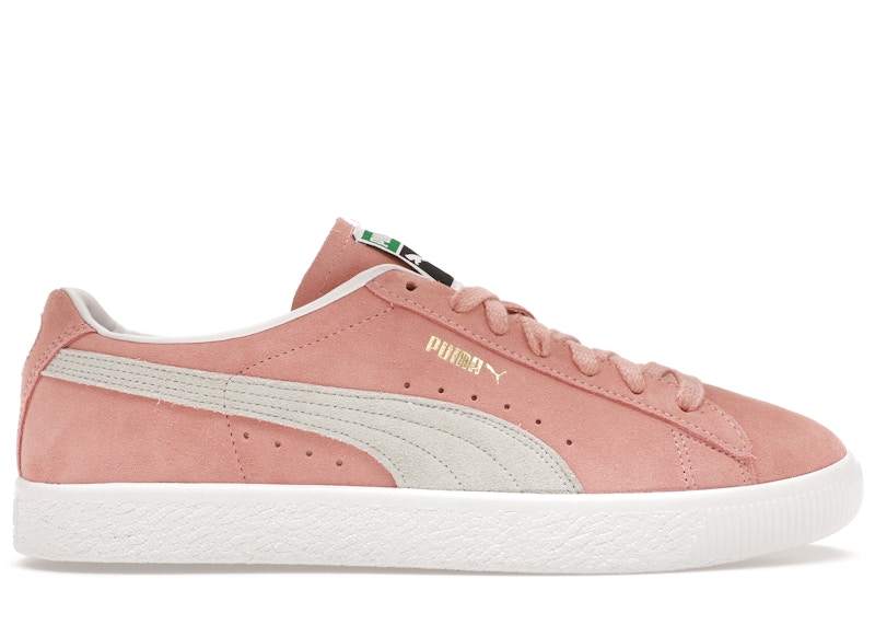 Pink puma shop shoes suede