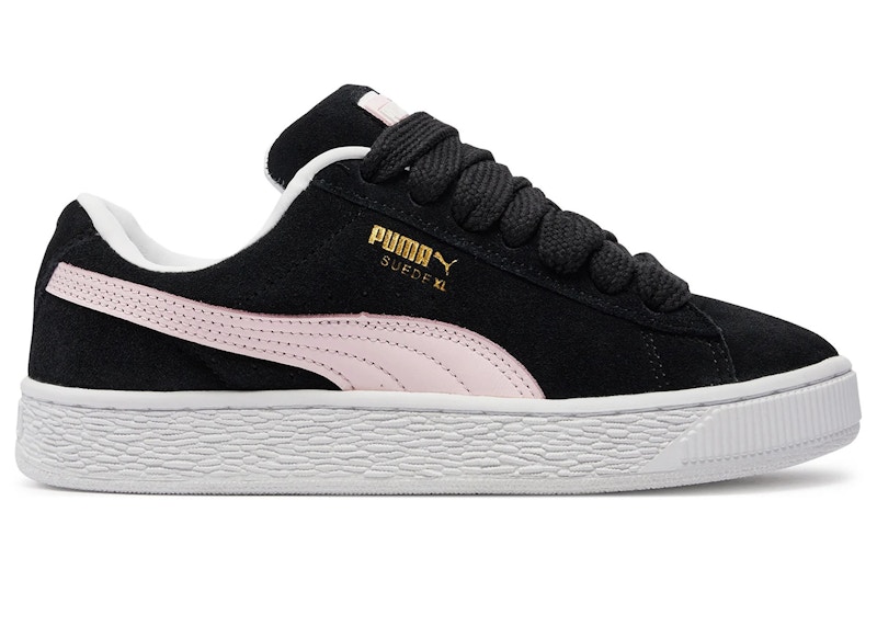 Puma Suede XL Black Whisp of Pink