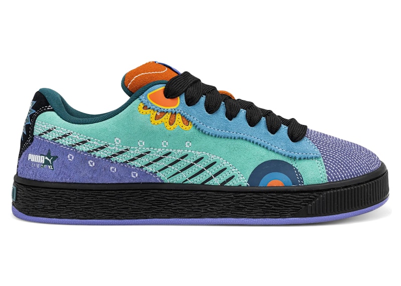 Puma Suede XL Dia De Los Muertos Mint Men's - 398409-01 - US