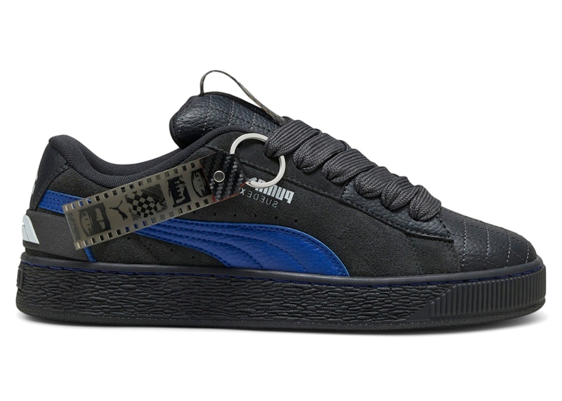 Puma Formula 1 x Suede XL '75 Years Hero Pack - Black Vivid Blue' | Men's Size 8 - 308656-02