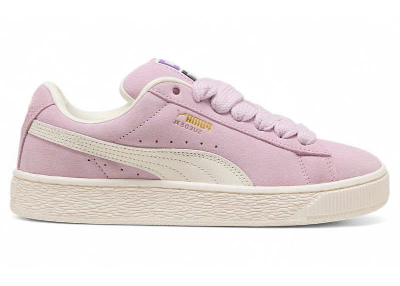 Pre-owned Puma Suede Xl (women's) Sneakers In Grape Mist