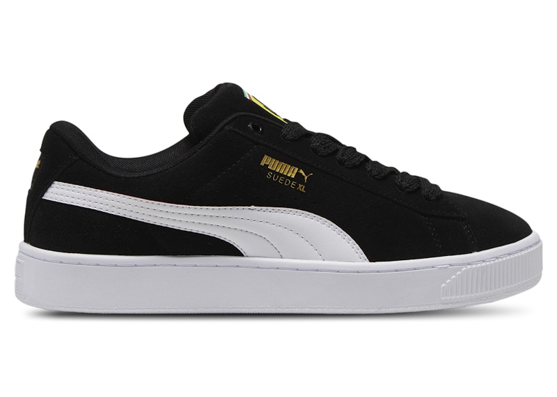 Puma Suede XL Scuderia Ferrari Black White Hombre 308220 01 MX