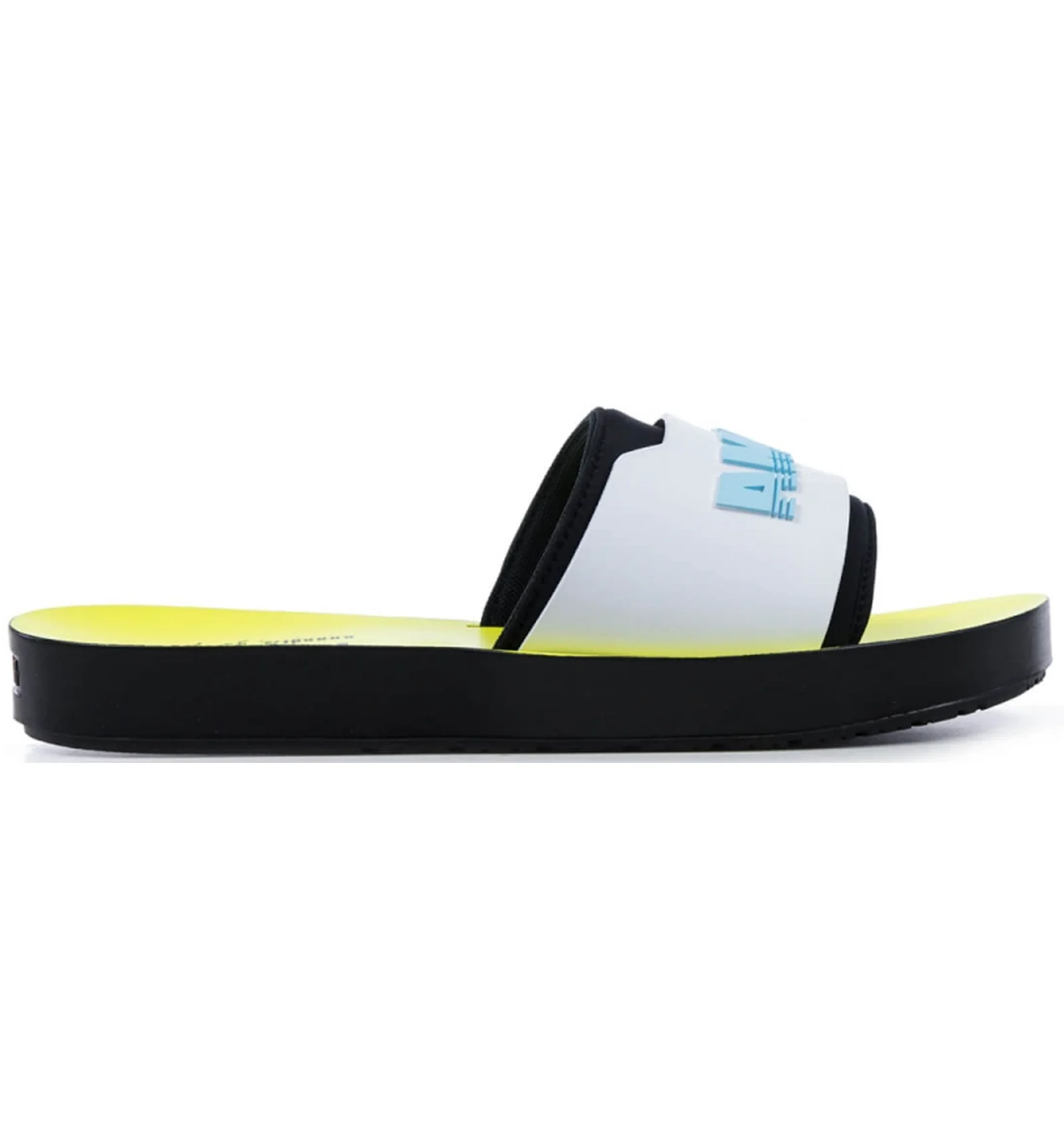 Puma Surf Slide Rihanna Fenty Black White Yellow Women s